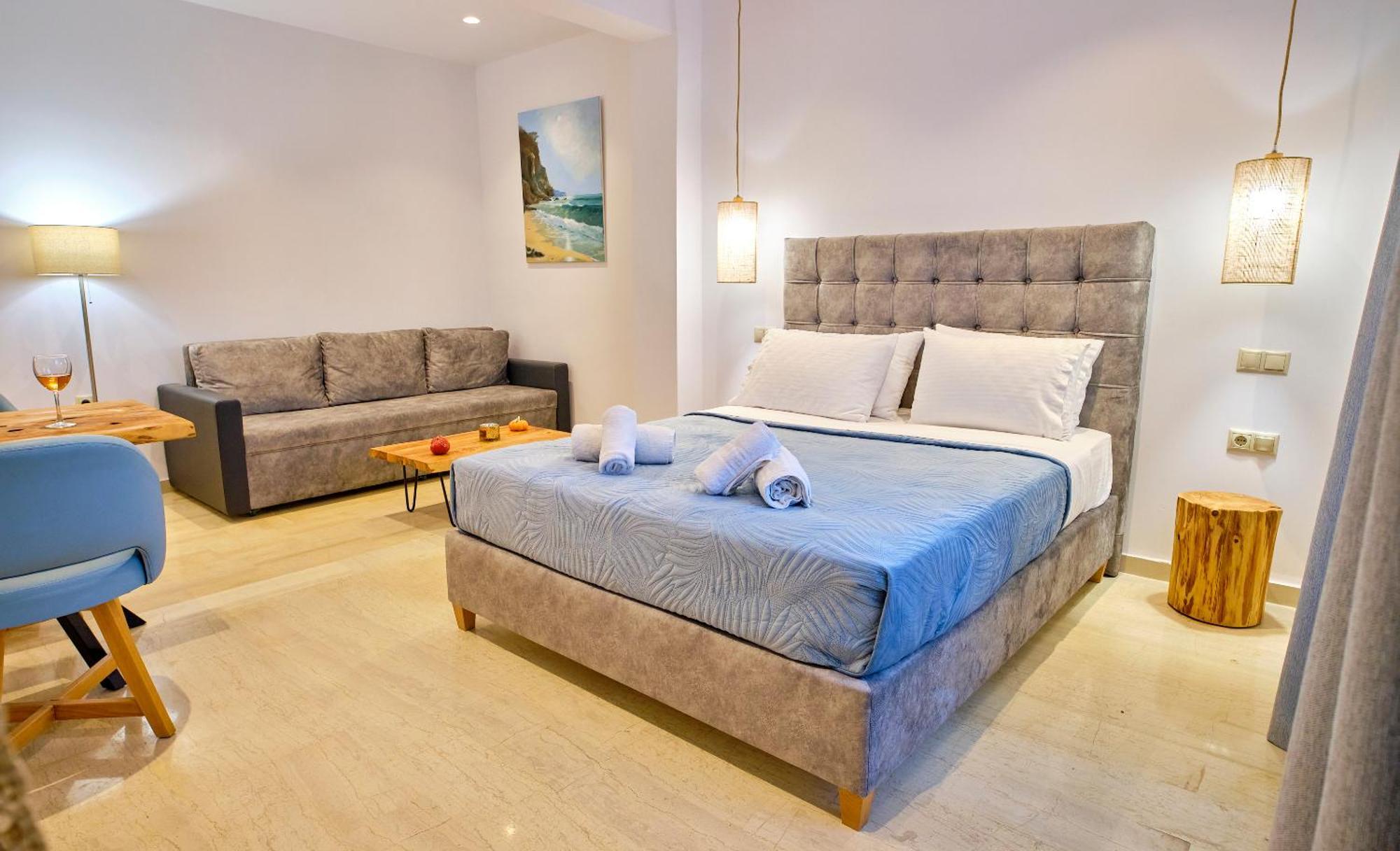 Sunflower Suites Gouvia Corfu ภายนอก รูปภาพ